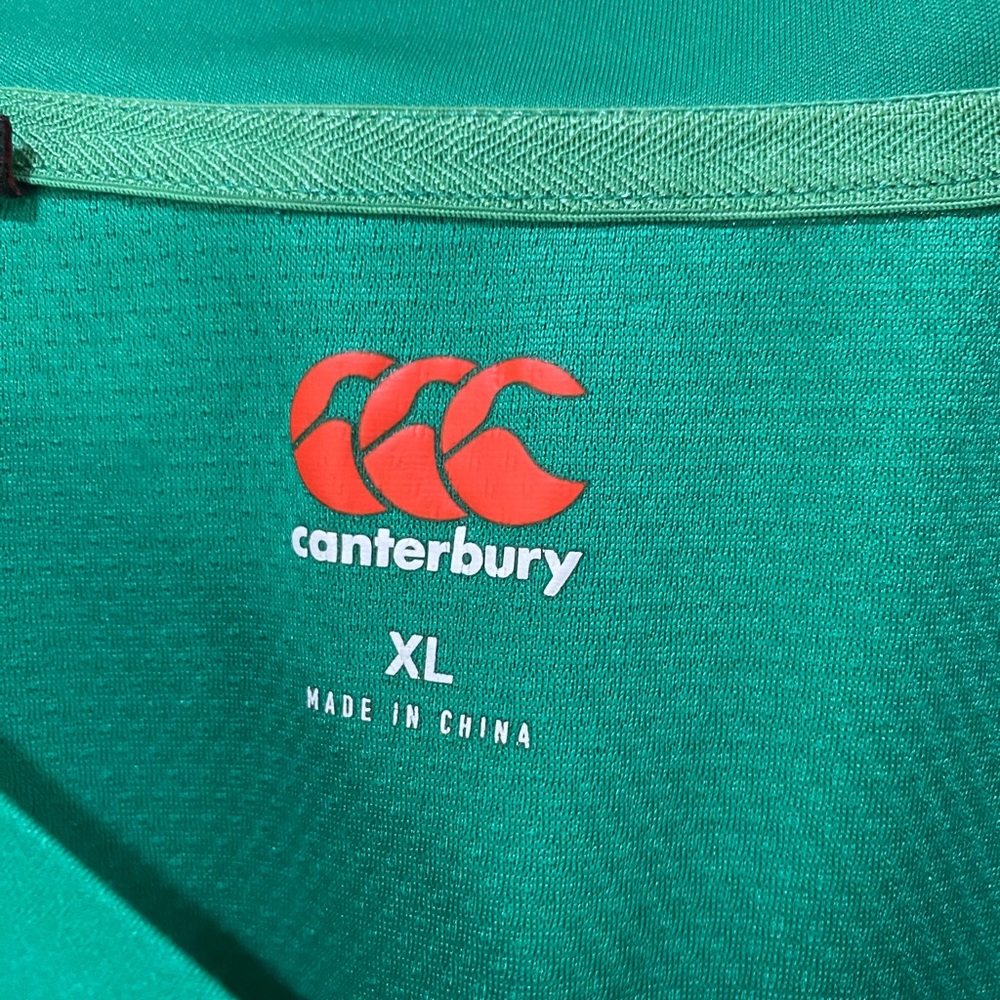 Canterbury ☘️ Ireland Rugby Football Union Shirt Size XL - Picture 2 of 6
